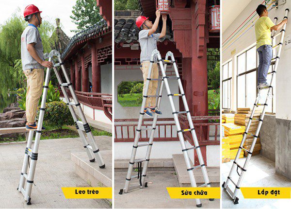 Những trường hợp không nên sử dụng thang nhôm chữ A | ketnoitieudung.vn 3 nhung truong hop khong nen su dung thang chu A 3
