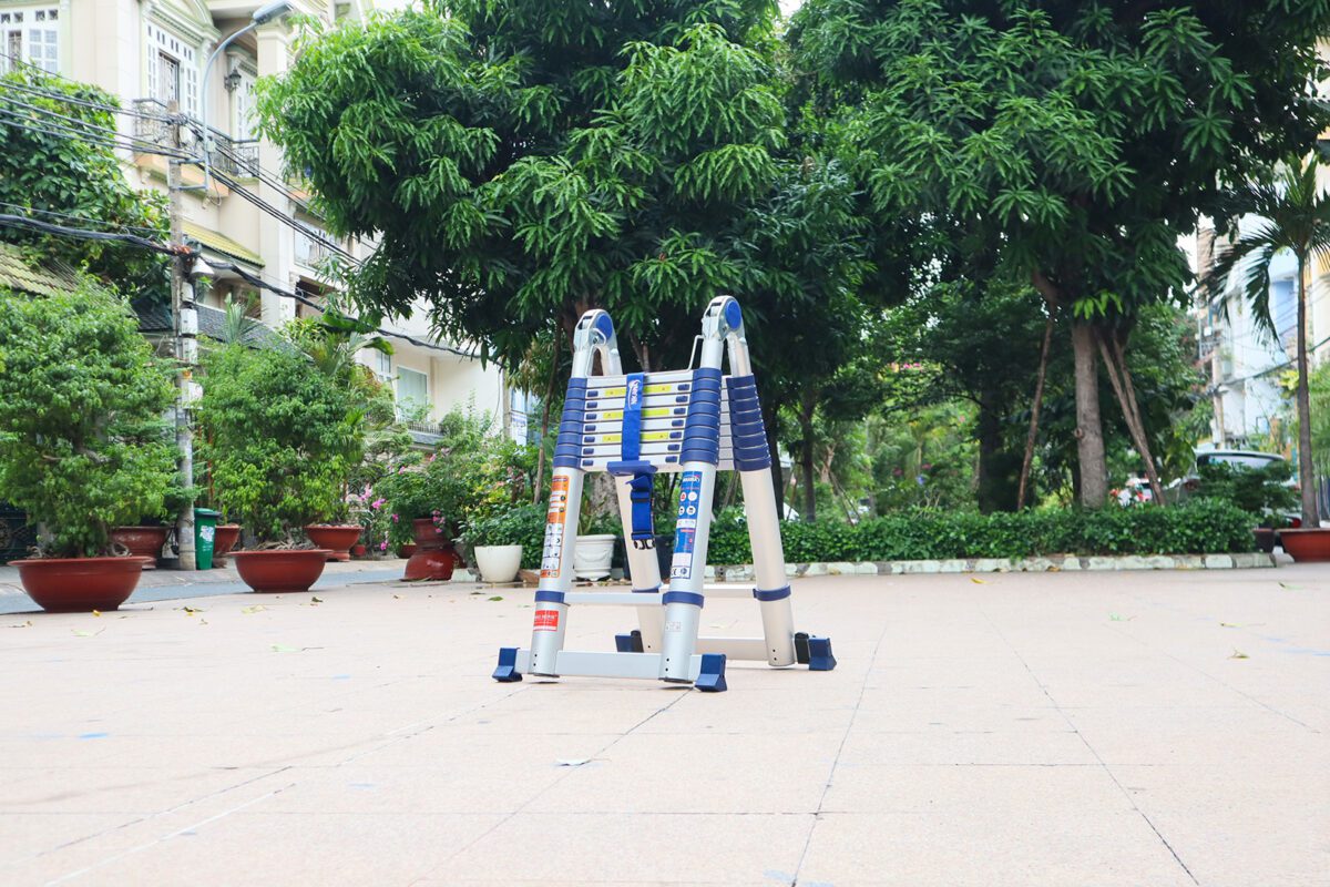 Thang nhôm rút chữ A đa năng Nikawa NK-38AI Thang nhôm rút chữ A đa năng Nikawa NK-38AI