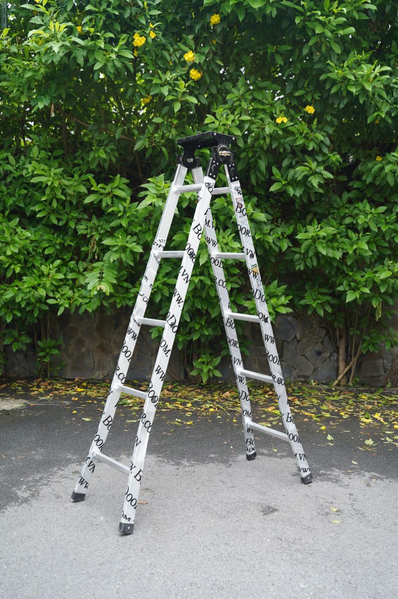 Thang nhôm phổ thông hộp mâm trắng BooDoor HM20 2 WNP00122