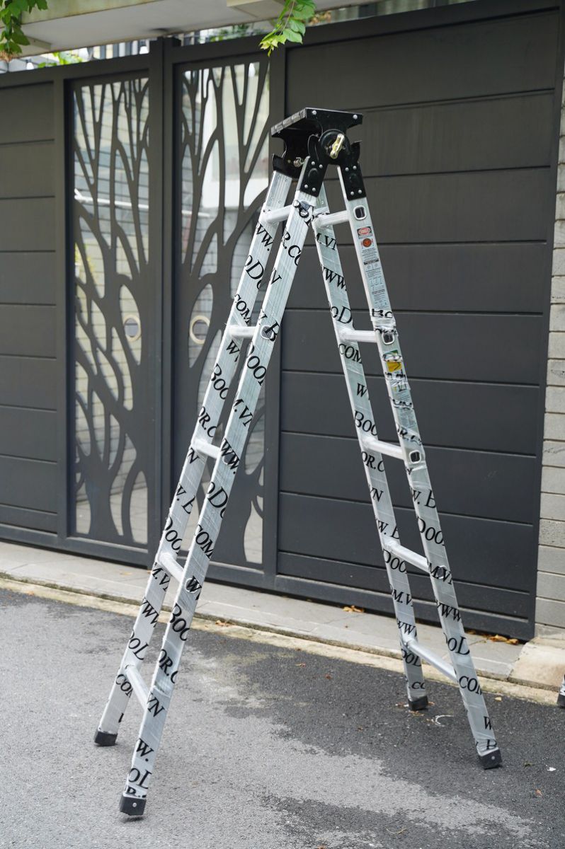 Thang nhôm phổ thông hộp mâm trắng BooDoor HM20 3 WNP00123