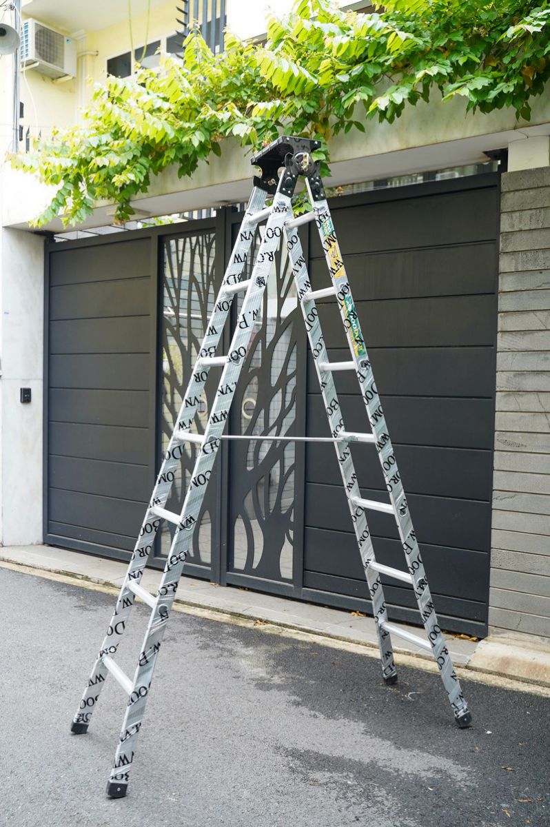 Thang nhôm phổ thông hộp mâm trắng BooDoor HM30 2 WNP001251