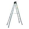 2,5m Thang nhôm phổ thông hộp mâm trắng BooDoor HM25