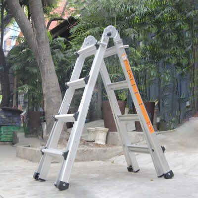 Thang nhôm rút đa năng Hyundai LS-44 - Ảnh 5